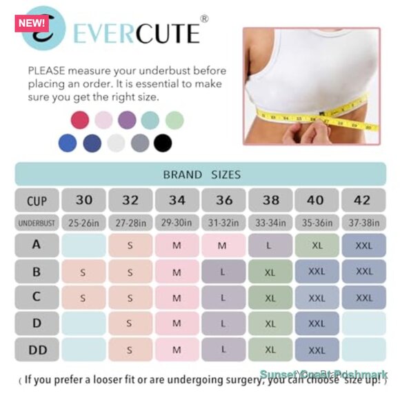 Racerback High Support Sports Bras Adjustable Seamless Padded Workout Bras - Picture 4 of 7